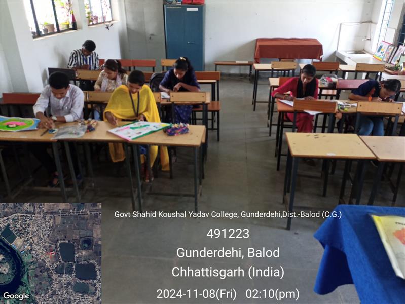 Govt. Rani Durgawati College WadrafNagar - चित्रकला प्रतियोगिता_युवा उत्सव