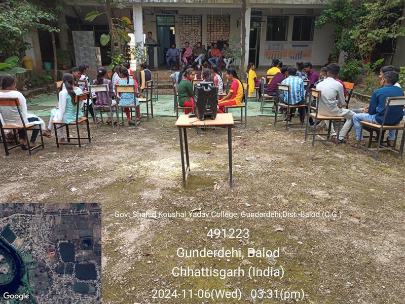 Govt. Rani Durgawati College WadrafNagar - क्वीज (QUIZ) प्रतियोगिता_ युवा उत्सव