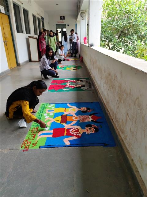Govt. Rani Durgawati College WadrafNagar - जनजातीय समाज का गौरवशाली इतिहास समापन कार्यक्रम