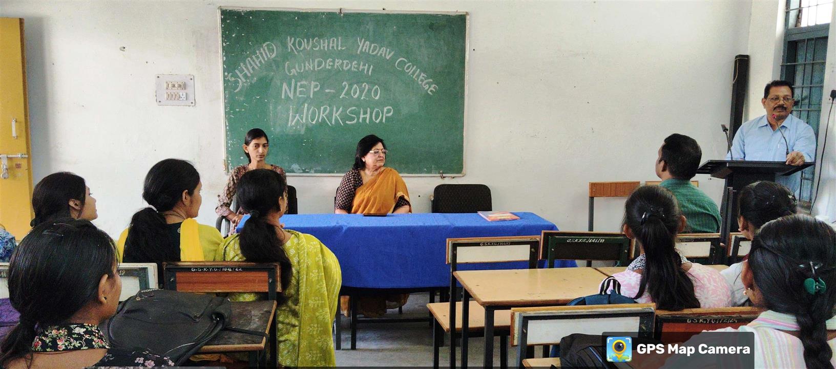 Govt. Rani Durgawati College WadrafNagar - NEP WORKSHOP